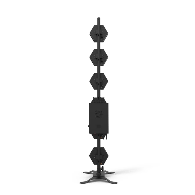 6×60W WW 2200K LED Retro Stroboscoop 